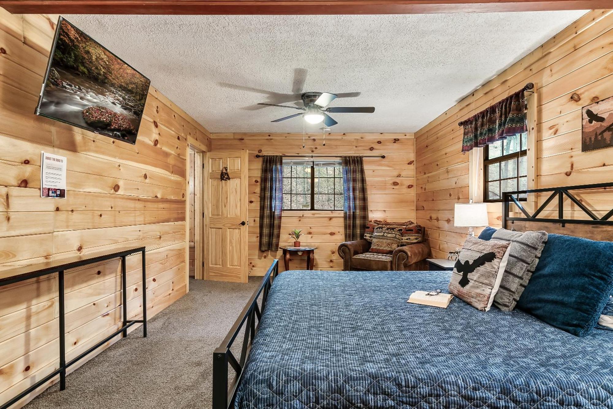 The Eagle'S Nest Mountain Cabin Гатлинбург Экстерьер фото